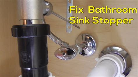 Bathroom Sink Drain Stopper Mechanism – Everything Bathroom