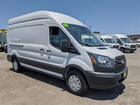 2017 Ford Transit-250 Extended High Roof Cargo Van A03673-cg