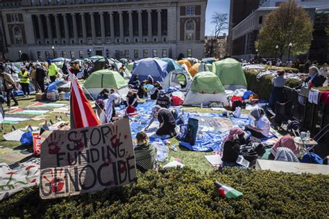 Gaza protests grow at US colleges, thousands demonstrate in Brooklyn ...