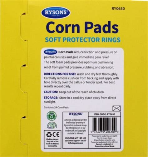 Foot Corn Pads 48 Pack - Adhesive Foam Cushioned Soft Pads - Foot Toe Callus 5056239406309 | eBay