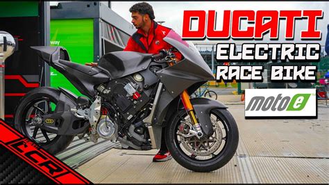 Ducati's First Electric Motorcycle! | From Race Track To ROAD? - YouTube