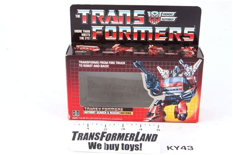 Transformers® G1 Inferno Package SKU 311685 | Transformerland.com - Largest selection & best ...