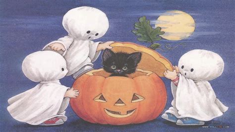 Free Cute Halloween Wallpapers - Wallpaper Cave