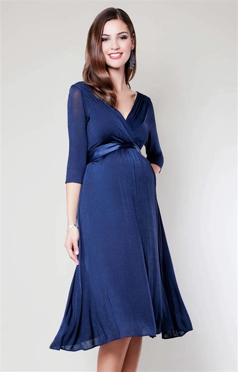 Willow Maternity Dress (Midnight Blue) - Maternity Wedding Dresses ...