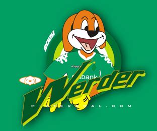 MisterGoal's blog: The mascots: Werder Bremen (Germany) 2008 Away kit