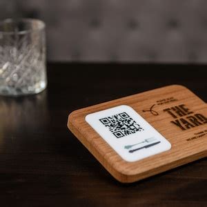 QR Code Menu Sign, Scan to View Menu, Wooden Table Menu, Restaurant Table Menu, Restauran Menu ...