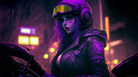 Share 64+ cyberpunk girl wallpaper best - in.cdgdbentre