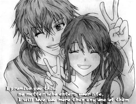 Cute Anime Boy Wallpaper - Happy Anime Boy And Girl - 1280x983 Wallpaper - teahub.io