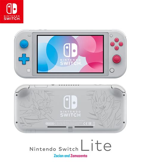 Nintendo Switch Lite Console, Zacian & Zamazenta Edition - Walmart.com