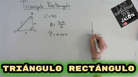 El Triangulo Rectángulo - ÁREA - PERÍMETRO - FORMULAS - YouTube