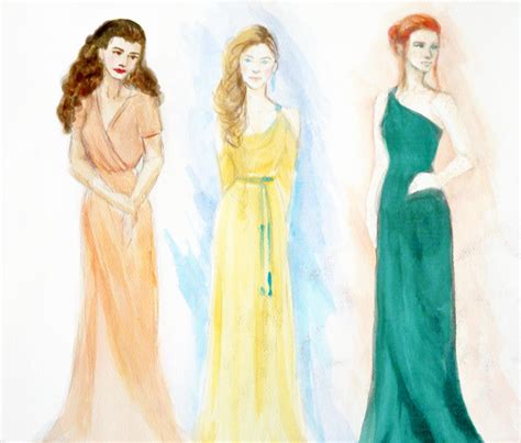 Yule Ball Dresses by aqvarelles on DeviantArt