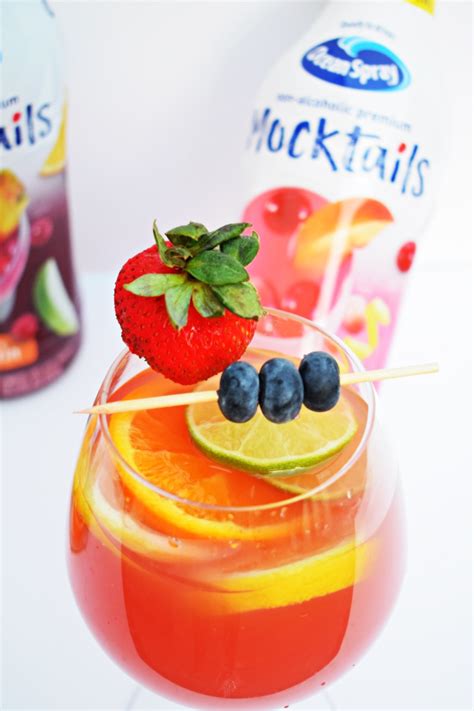 Mocktail Cocktails from Ocean Spray - DelBlogger