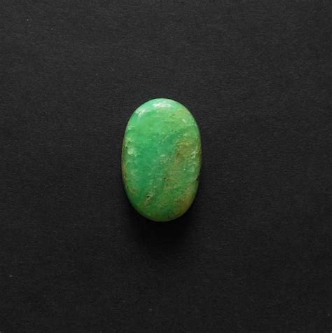 Chrysoprase cabochon - gemstone cabochon -natural gemstones - oval cabochon - oval chrysoprase ...