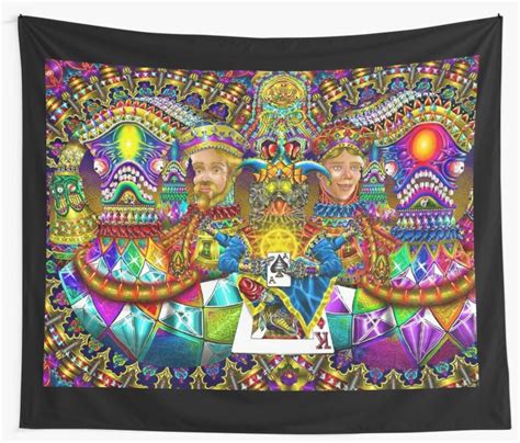 "First DMT Trip Art" Wall Tapestries by SleepyE | Redbubble