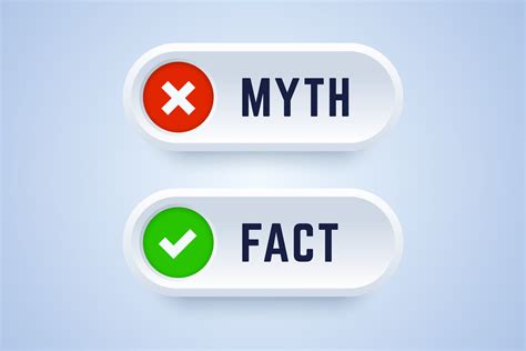 Knowing What is Myth or Fact Infographic - Healthy Living Daily