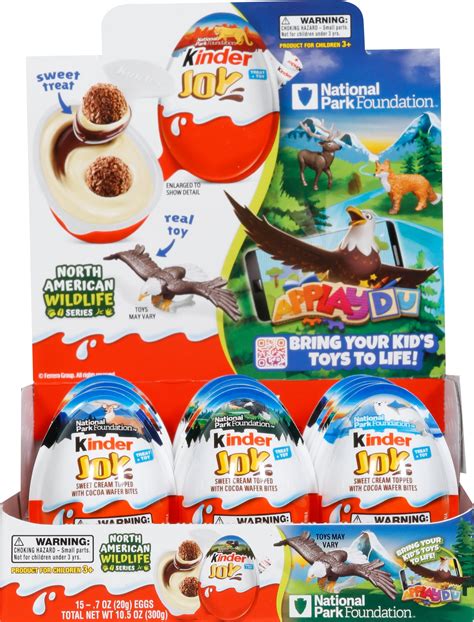 Kinder Joy Chocolate Eggs with Surprise Toy Inside, Limited Edition ...