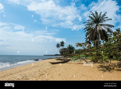 Beautiful beach in Kribi, Cameroon, Africa Stock Photo - Alamy