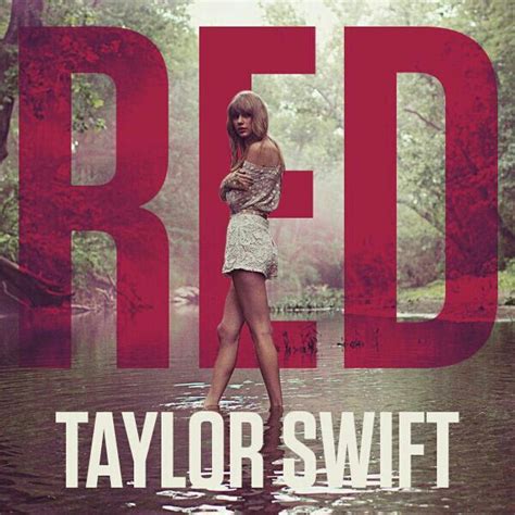 Taylor Swift red single song cover | Taylor swift red songs, Taylor ...