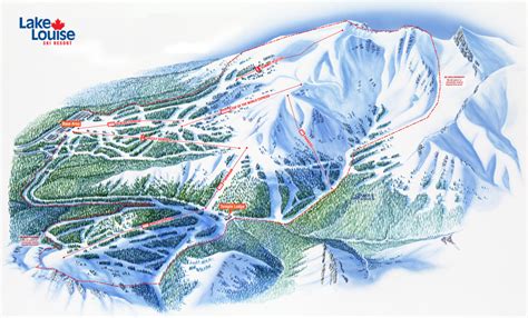 Lifts, Trails & Parks | The Lake Louise Ski Resort