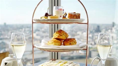 The Shard - Afternoon Tea with a London Skyline View at Aqua Shard, Oblix & TīNG