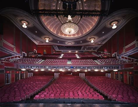 View from the stage of the Broadway Theatre in NYC...this is the theater I went to @Jessica K ...