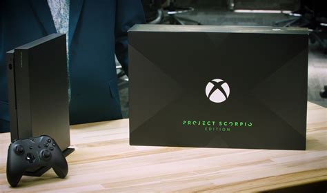 Microsoft Announces 'Project Scorpio' Edition Xbox One X