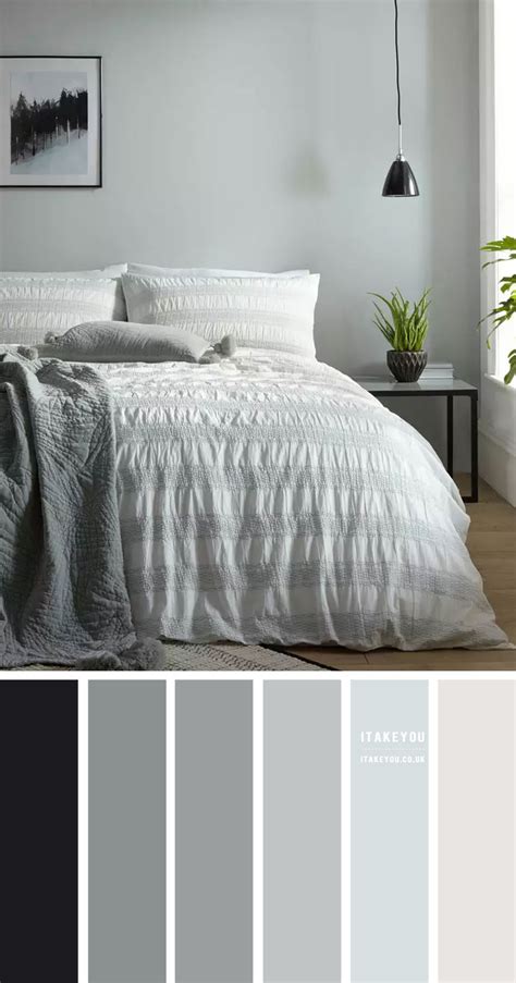 Light Grey Bedroom Colour Scheme I Take You | Wedding Readings ...