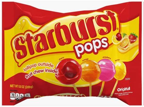 The New Starburst Pops Are Lollipop On The Outside With A Fruit ...