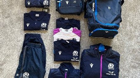 Raffle for Scotland Rugby Player’s Kit Bundle : r/rugbyunion