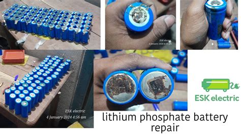 okaya lithium battery repair - YouTube