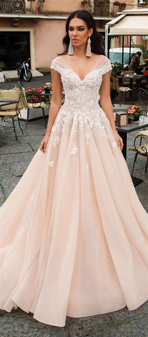 Light Pink Wedding Dresses: A Joyful Choice For Brides – The FSHN