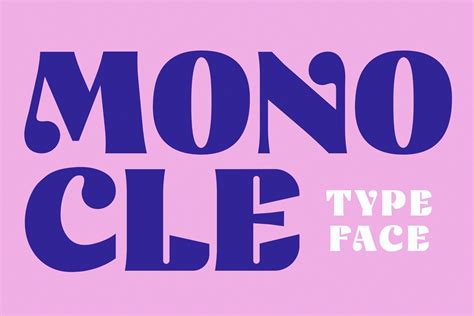 Monocle Typeface | HipFonts