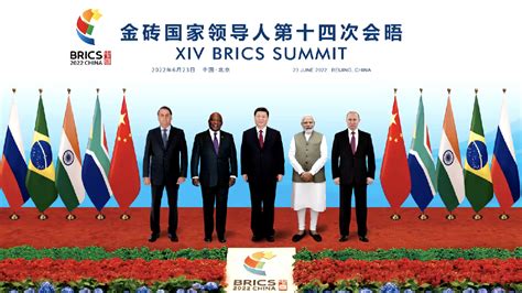 BRICS leaders take virtual group photo at 14th summit - CGTN