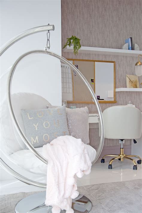 Teen Bedroom Ideas - Cute bedroom desk area for teen girls. | PBteen Addison Desk and Study Wall ...