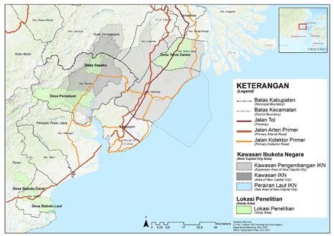 Locations Used for Observation to Analyze the Impact of Nusantara ...