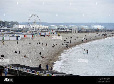 Le Havre beach - Seine Maritime - France Stock Photo - Alamy