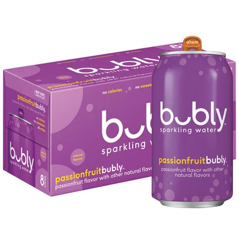 bubly Sparkling Water Passionfruit Flavor – RoomBox