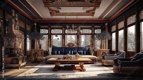 Collaboration between Korean traditional royal hanok luxury interior ...