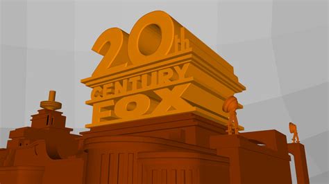 Th Century Fox Logo Remake D Model By Valentinothemodelguy | Hot Sex ...