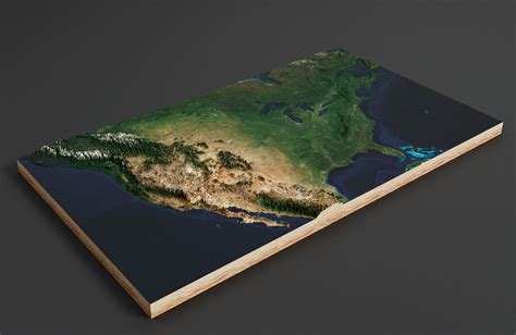 3D Map United States of America | Create Custom 3D Maps Online