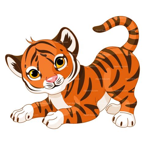 Baby tiger clipart 4 - WikiClipArt