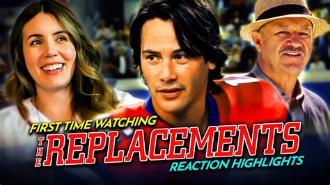 Cami touches down THE REPLACEMENTS (2000) Movie Reaction FIRST TIME ...