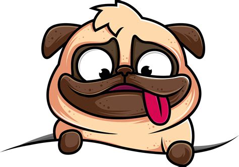 Pug Vector Png Png Mart - vrogue.co