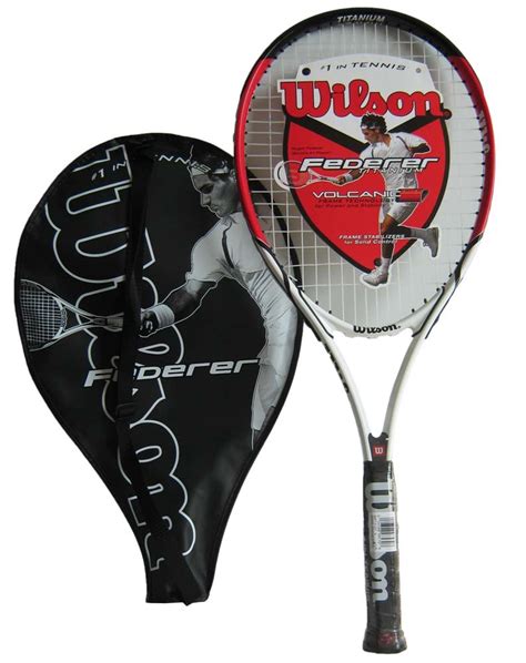 Wilson Roger Federer 27" Signature Titanium Tennis Racket ...