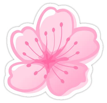 "Sakura - Cherry Blossom" Stickers by pda1986 | Redbubble | Scrapbook ...