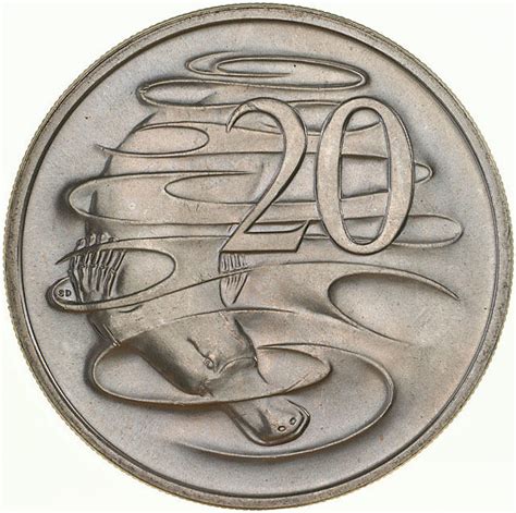 Twenty Cents 1983, Coin from Australia - Online Coin Club