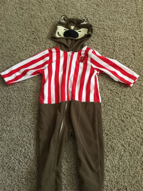 Best Toddler Bucky Badger Costume Size 18 Mo for sale in Watertown ...