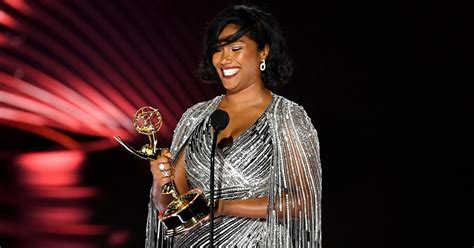 Chadwick Boseman’s wife Taylor Simone Ledward accepts his posthumous Emmy