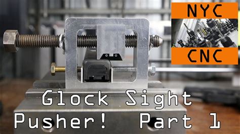 DIY Glock Rear Sight Pusher Installation Tool! Part 1 Widget31 - YouTube