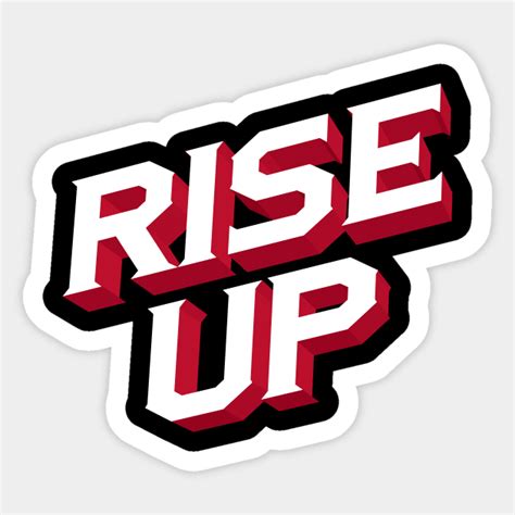 Atlanta Falcons Rise Up Design - Atlanta Falcons - Sticker | TeePublic